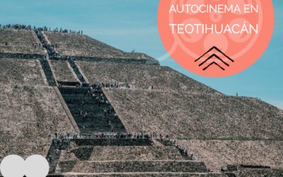 Autocinema en Teotihuacán